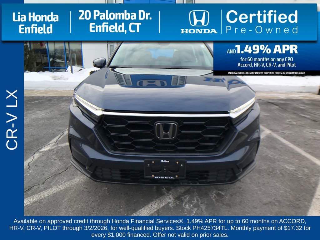 Certified 2023 Honda CR-V LX image 2