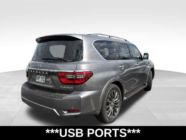 Used 2022 Nissan Armada Platinum w/ Captain's Chairs Package AWD/4WD image 5