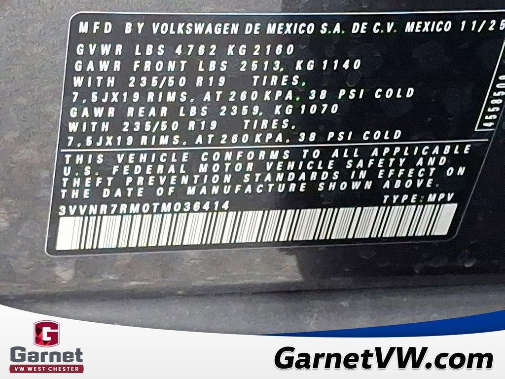 New 2026 Volkswagen Tiguan SE image 10