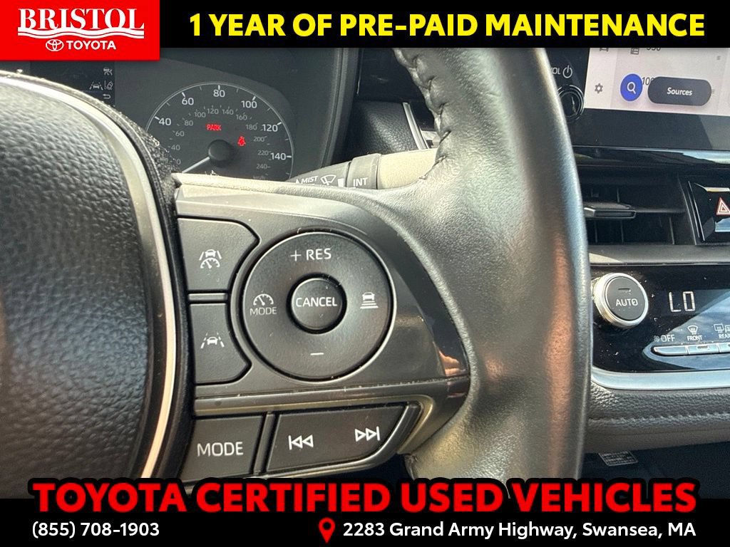 Certified 2024 Toyota Corolla SE w/ SE Premium Package FWD image 24