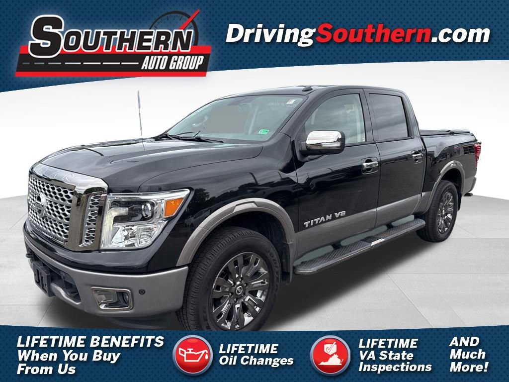 Used 2018 Nissan Titan Platinum Reserve w/ Platinum Utility Package AWD/4WD image 1