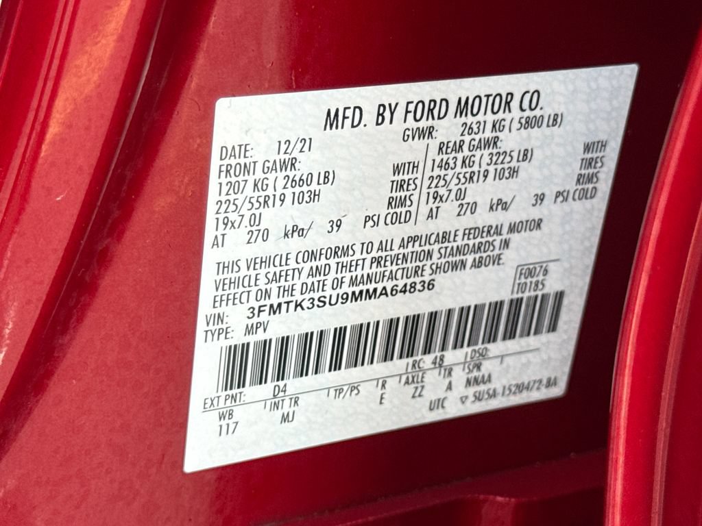 Used 2021 Ford Mustang Mach-E Premium AWD/4WD image 24