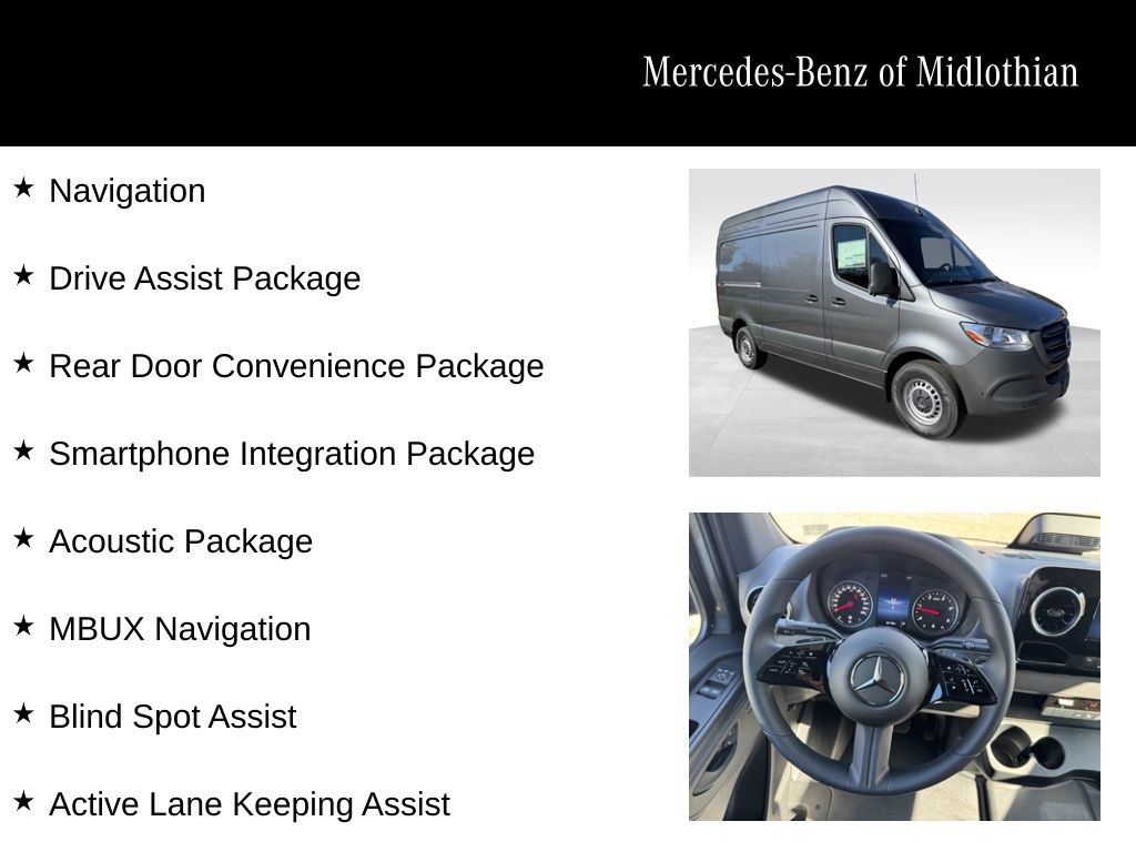 New 2026 Mercedes-Benz Sprinter 144 Cargo image 6