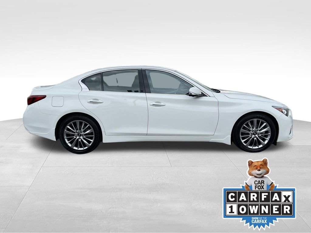 Used 2022 INFINITI Q50 Luxe w/ Cargo Package video 2