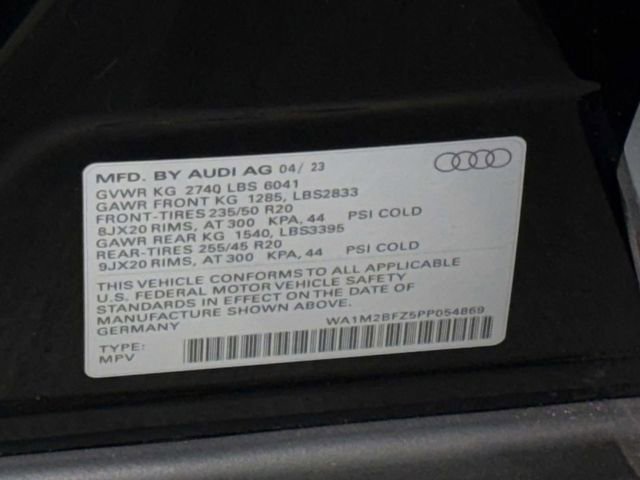 Used 2023 Audi Q4 e-tron Prestige w/ 20" Wheel Package image 34