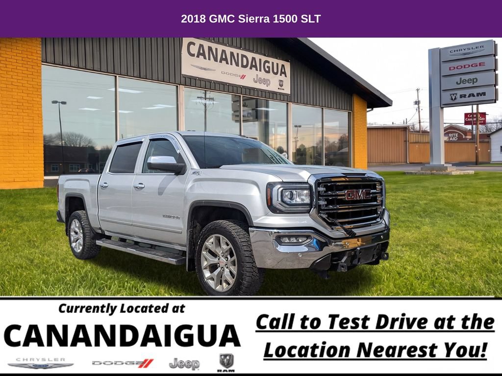 Used 2018 GMC Sierra 1500 SLT w/ SLT Premium Package
