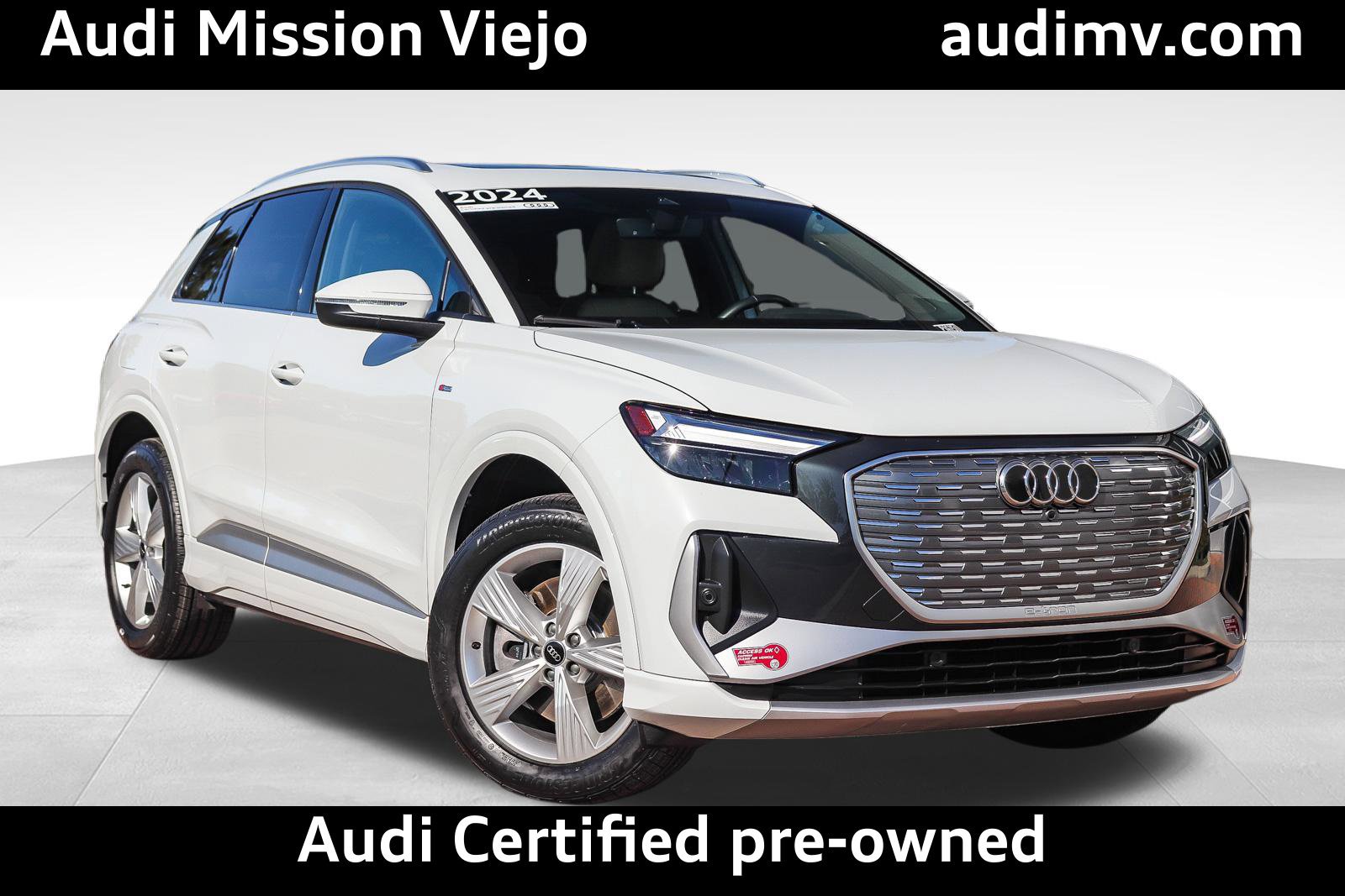 Certified 2024 Audi Q4 e-tron Premium w/ Convenience Package