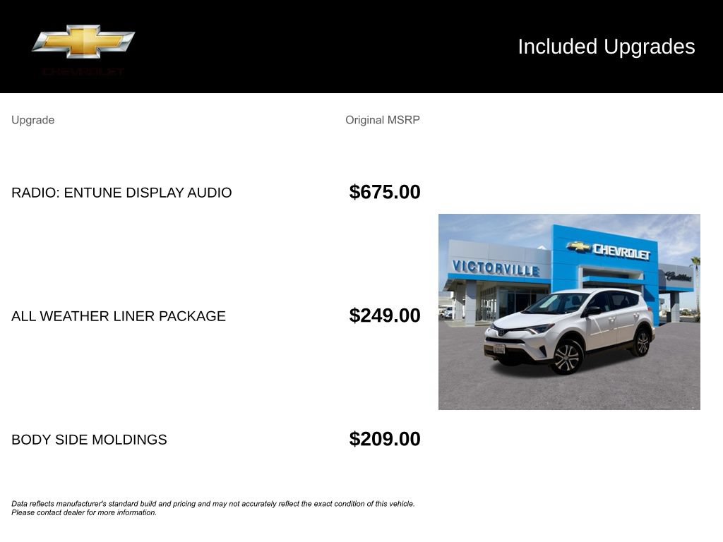 Used 2018 Toyota RAV4 LE w/ All Weather Liner Package AWD/4WD image 5