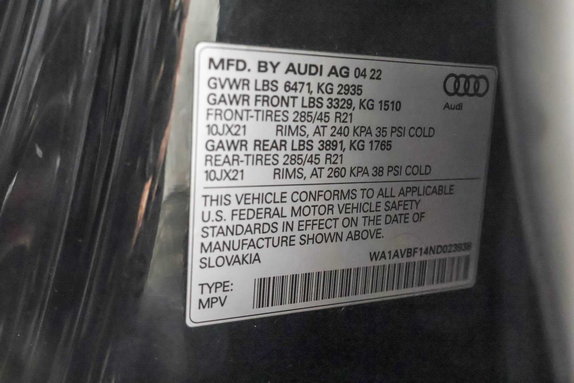 Used 2022 Audi Q8 Premium image 51