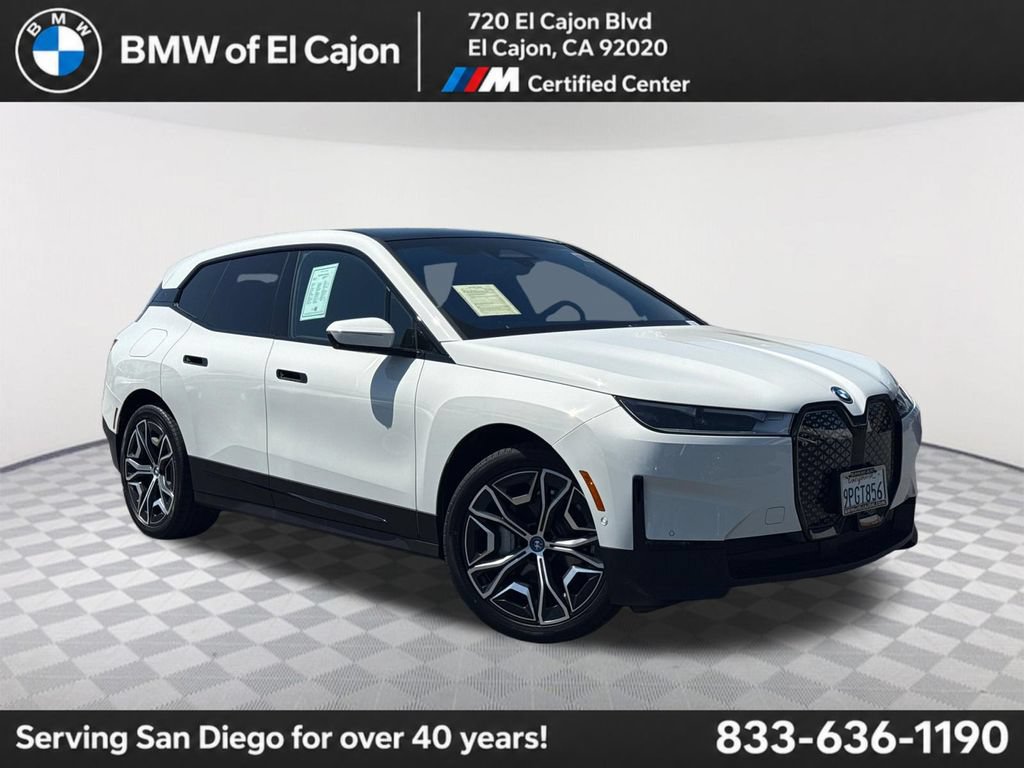 Certified 2025 BMW iX xDrive50 w/ Convenience Package AWD/4WD image 1