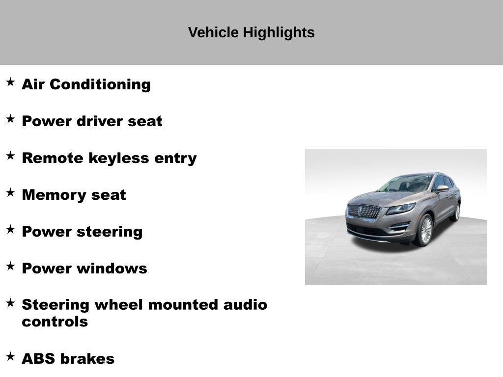 Used 2019 Lincoln MKC Premiere image 27