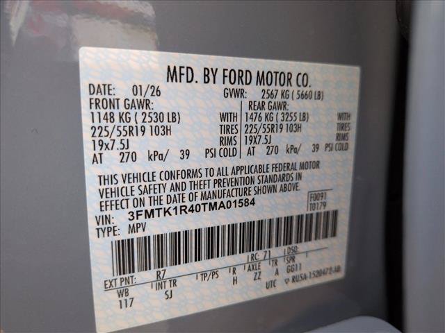 New 2026 Ford Mustang Mach-E Select w/ Technology Package RWD image 17