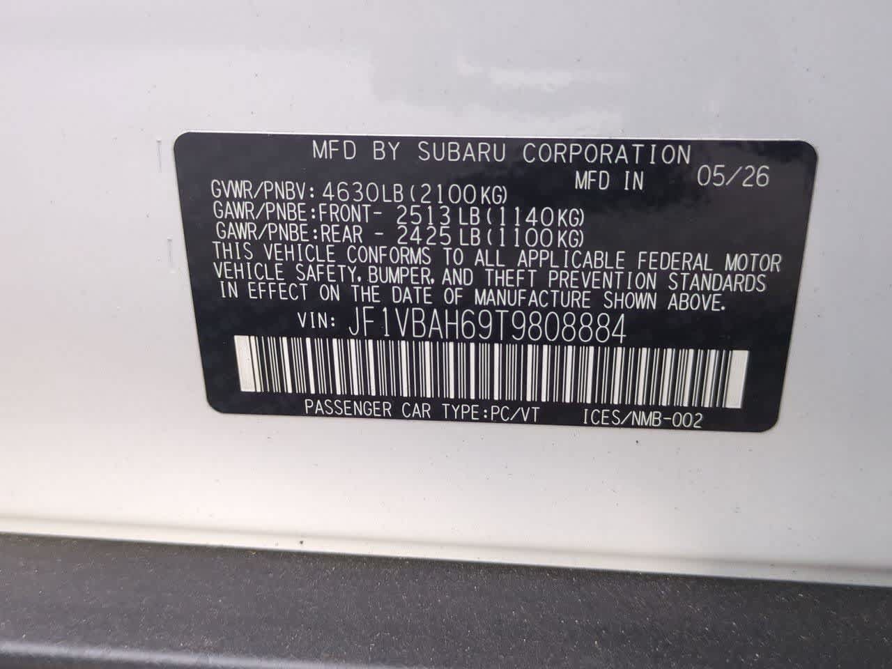New 2026 Subaru WRX Premium AWD/4WD image 35