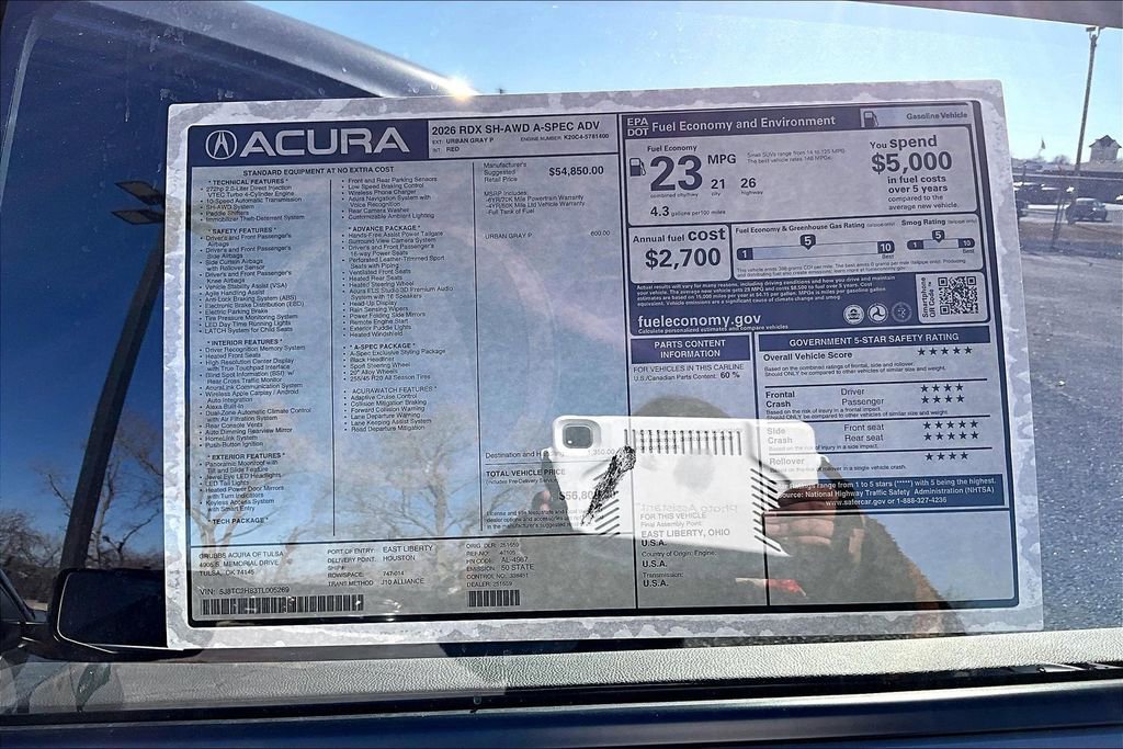 New 2026 Acura RDX A-Spec image 43