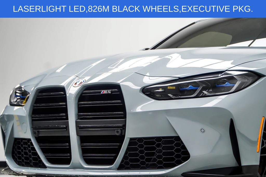 Used 2022 BMW M4 Coupe w/ Executive Package RWD image 2