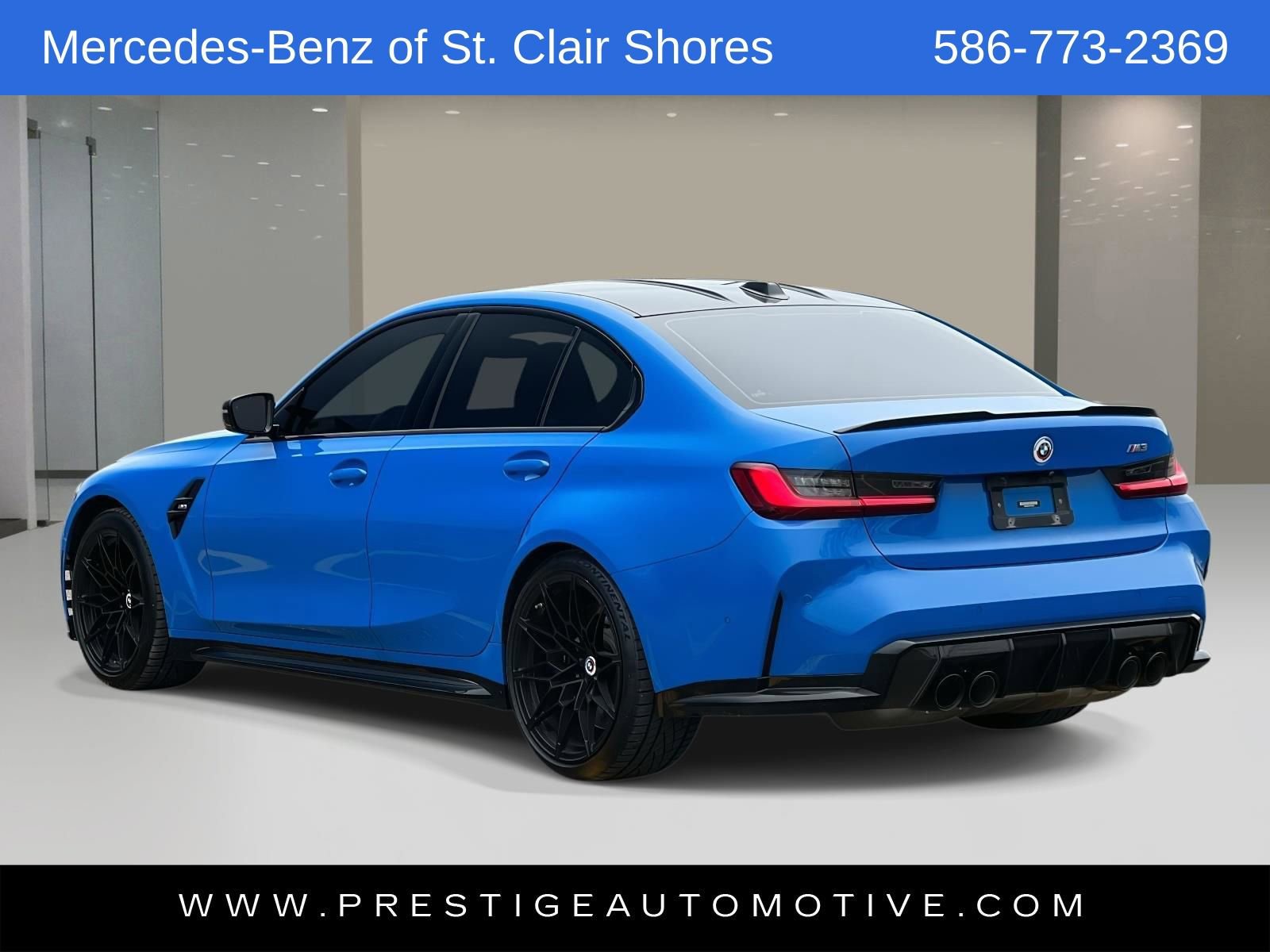 Used 2023 BMW M3 w/ M Carbon Exterior Package image 3