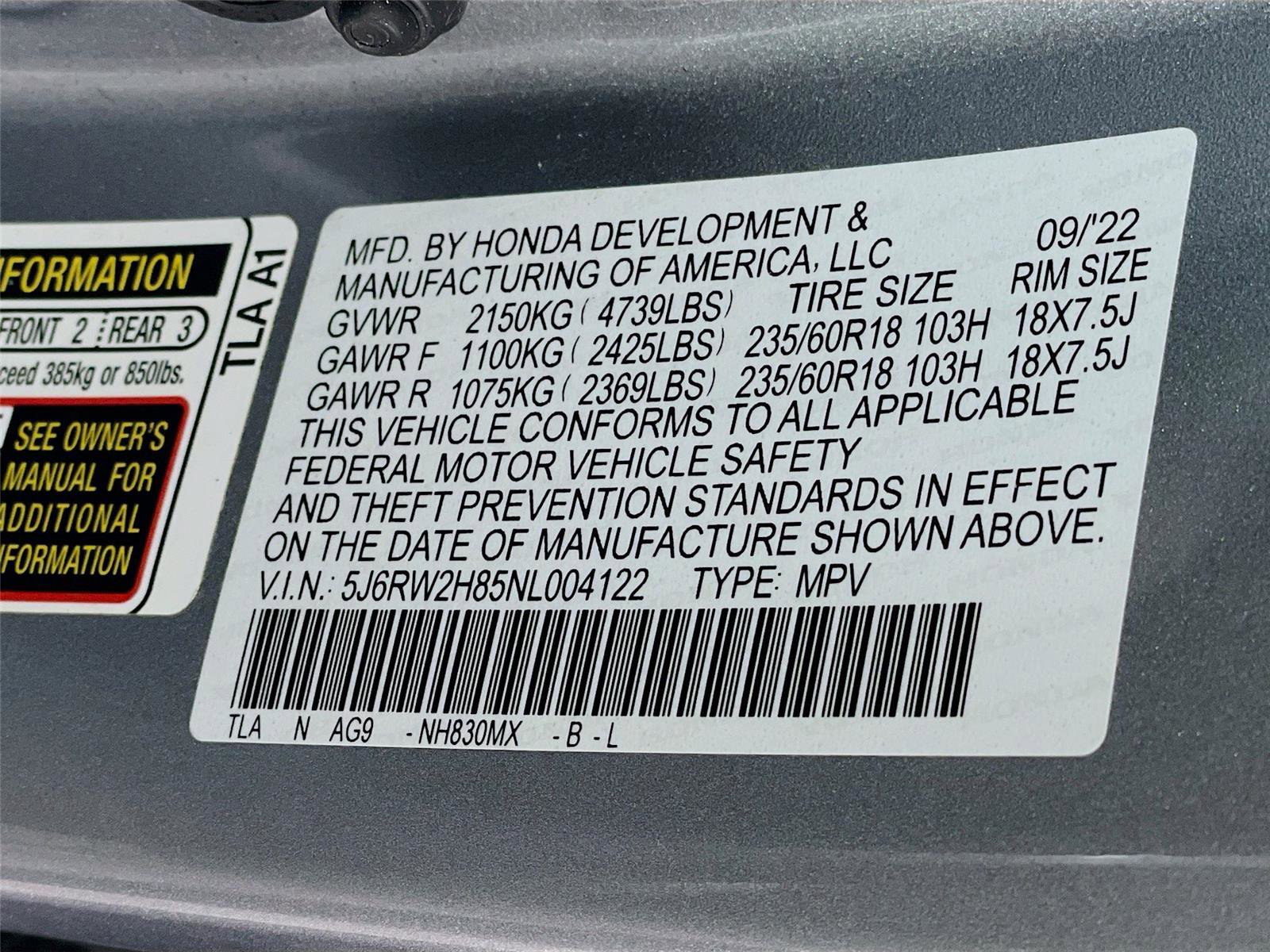 Used 2022 Honda CR-V EX-L image 37