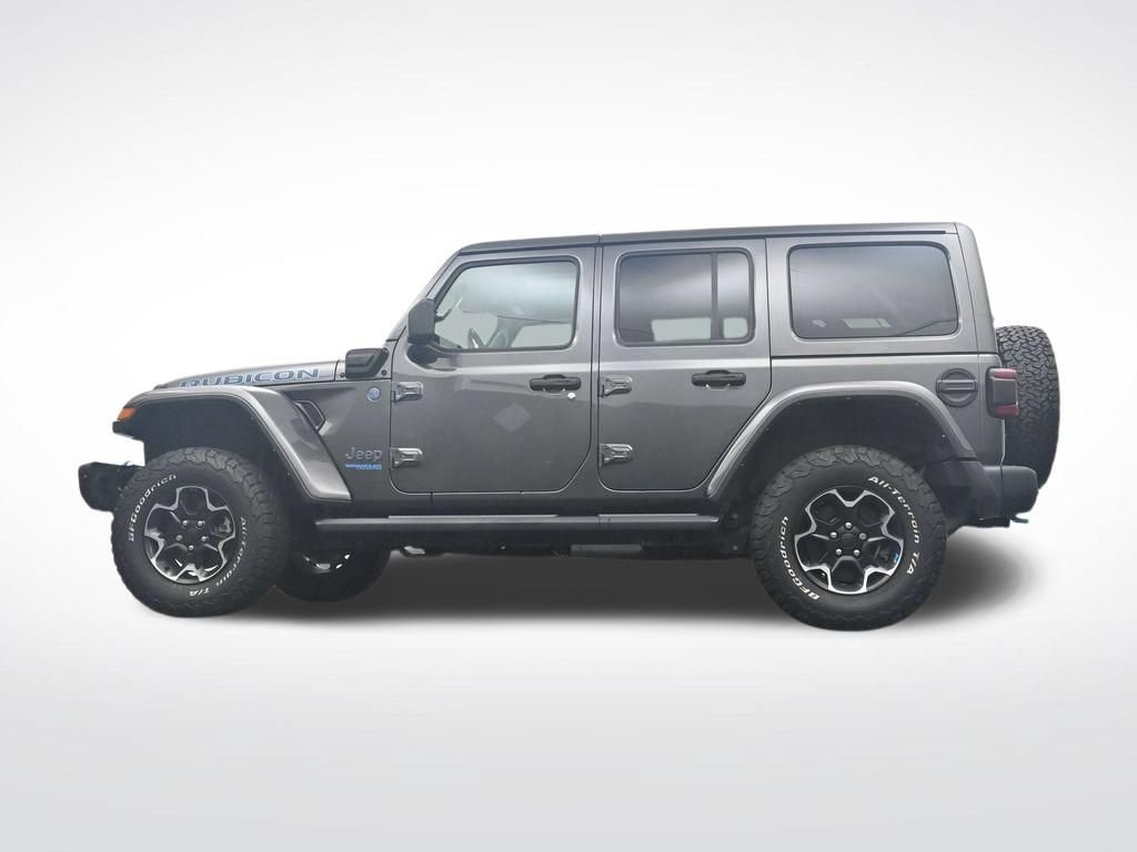 Used 2021 Jeep Wrangler Unlimited Rubicon 4xe w/ Steel Bumper Group AWD/4WD image 37