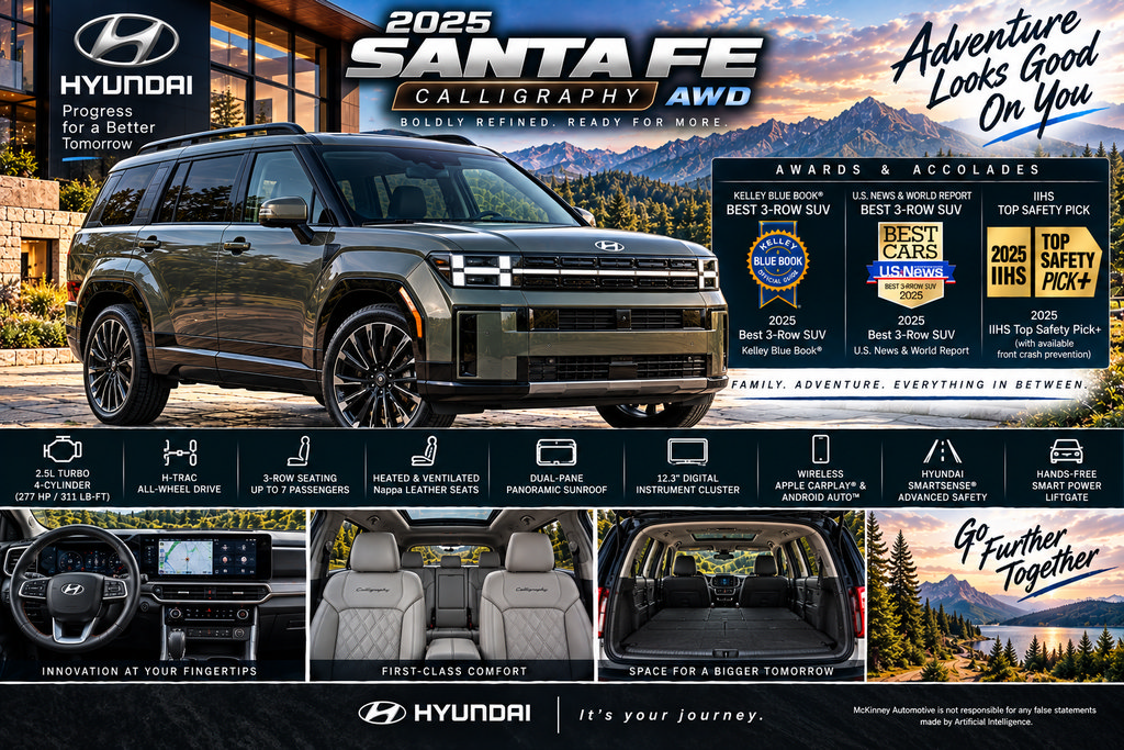 Used 2025 Hyundai Santa Fe Calligraphy AWD/4WD video 2