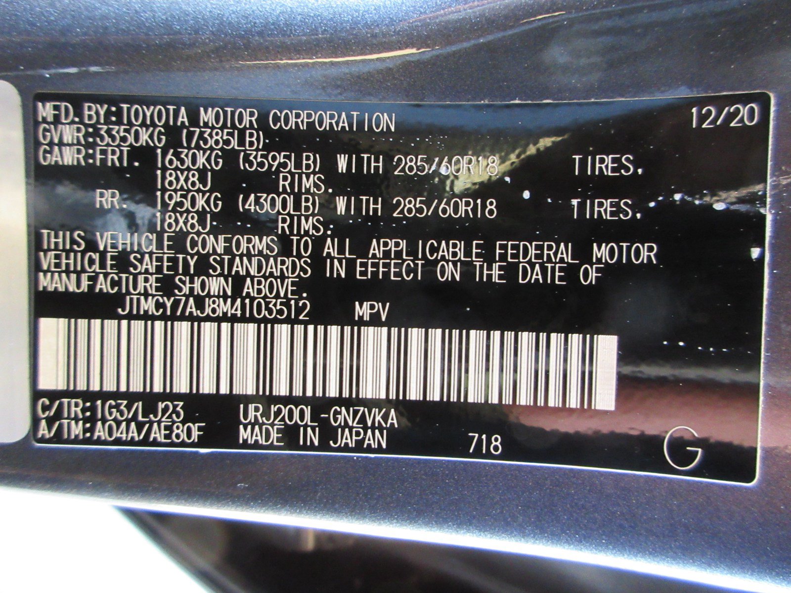 Used 2021 Toyota Land Cruiser AWD/4WD image 63
