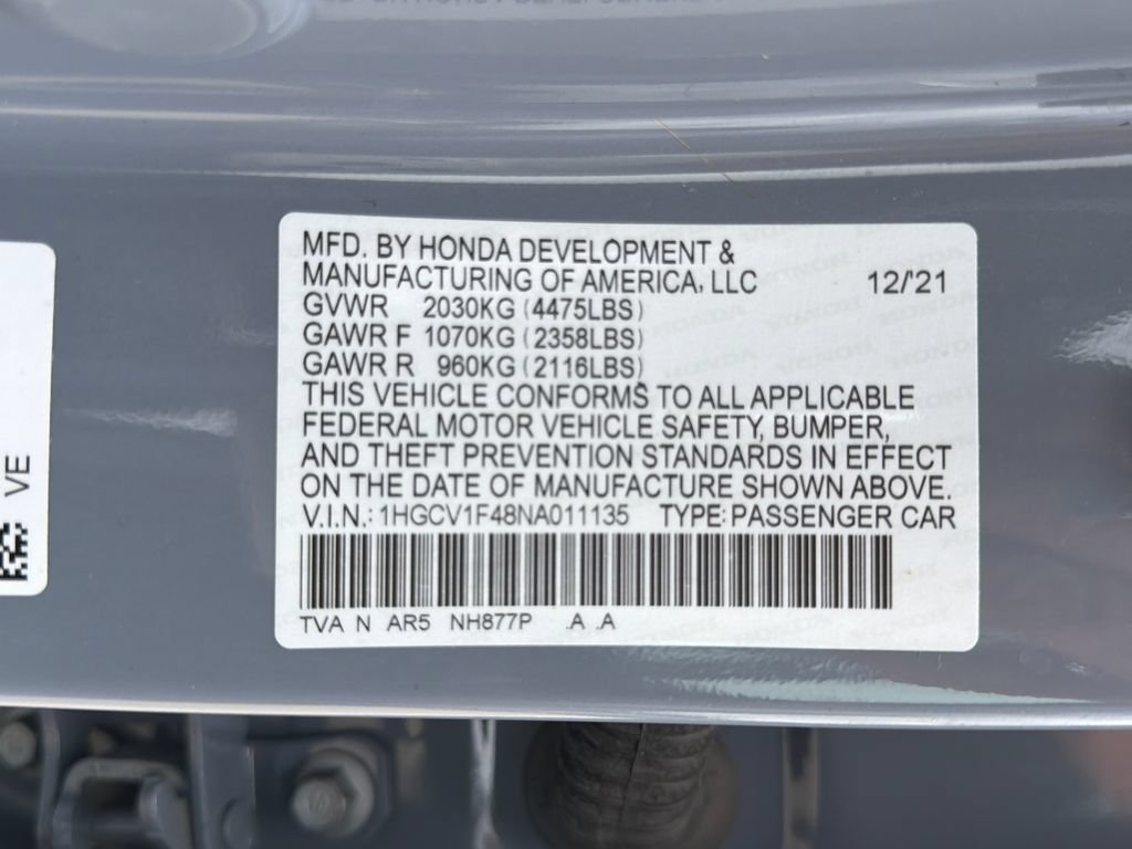 Used 2022 Honda Accord Sport Special Edition image 24