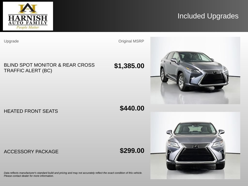 Used 2019 Lexus RX 350 AWD w/ Accessory Package image 4