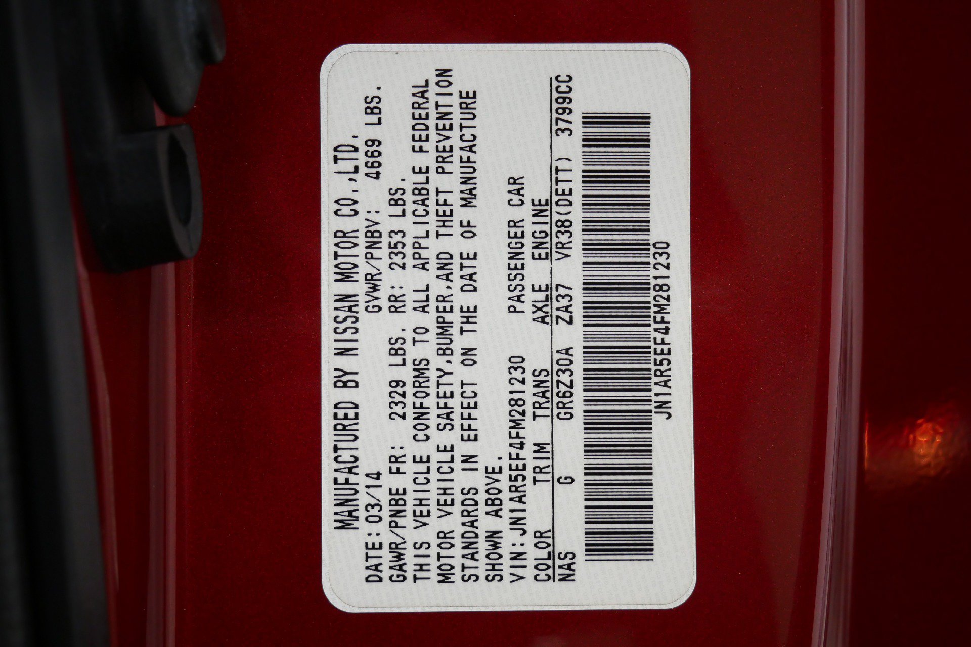 Used 2015 Nissan GT-R Premium AWD/4WD image 19