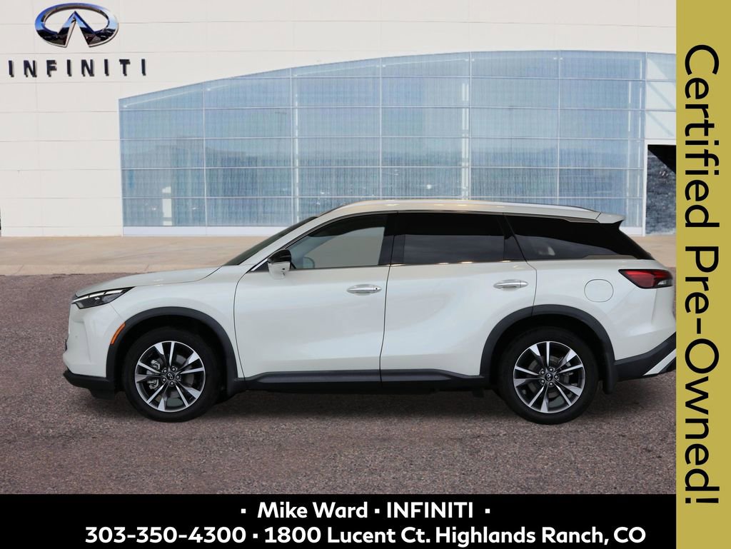 Certified 2023 INFINITI QX60 Luxe w/ Performance Audio Package AWD/4WD image 2