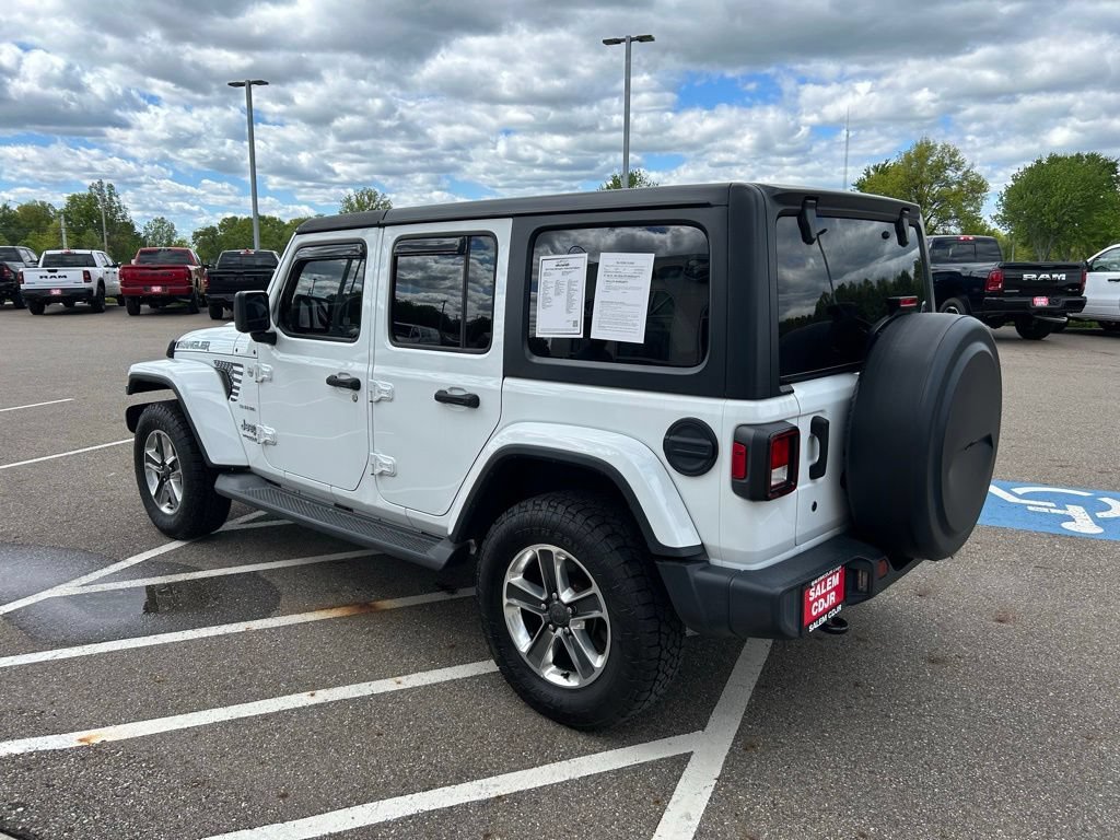 Used 2019 Jeep Wrangler Unlimited Sahara AWD/4WD image 6