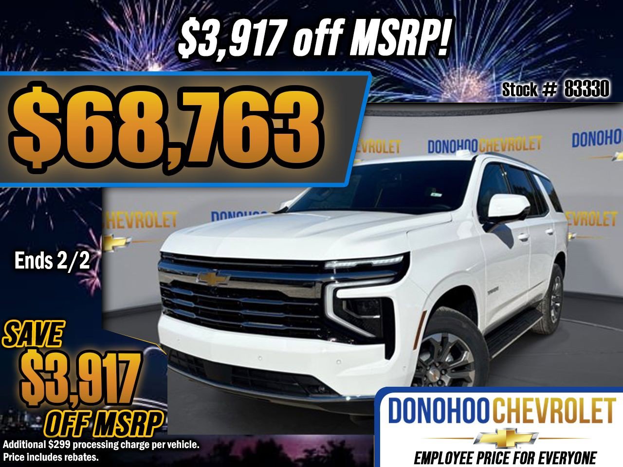 New 2026 Chevrolet Tahoe LT w/ Comfort Package