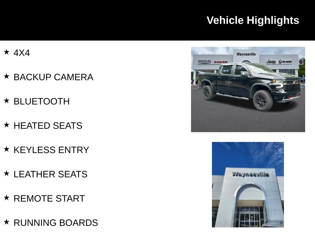 Used 2026 Chevrolet Silverado 1500 ZR2 AWD/4WD image 2