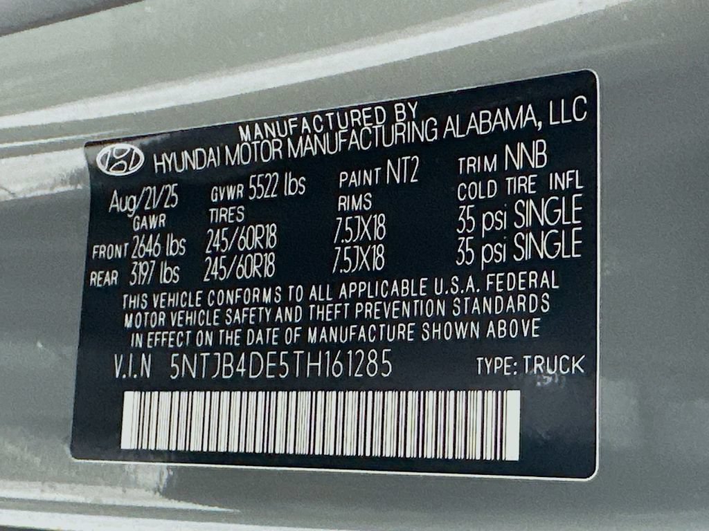 Certified 2026 Hyundai Santa Cruz SEL FWD image 19