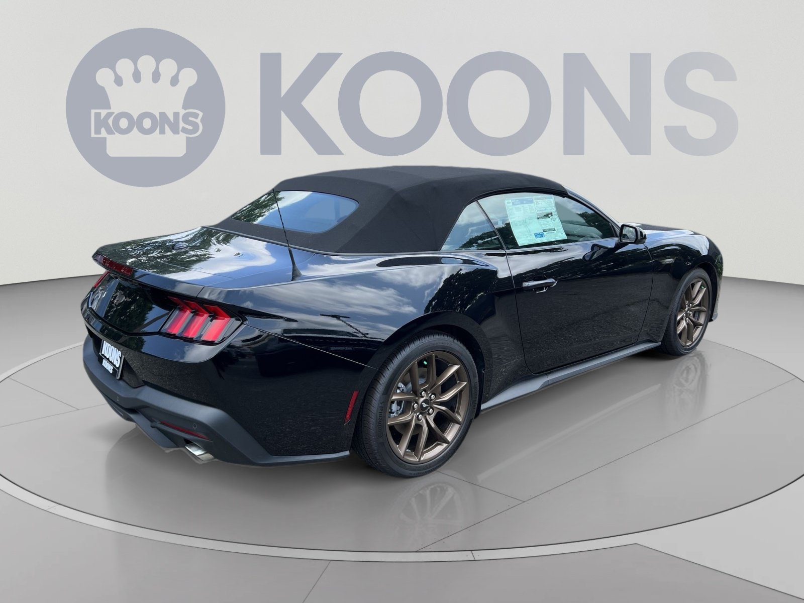 New 2026 Ford Mustang Convertible w/ Bronze Appearance Package RWD image 11
