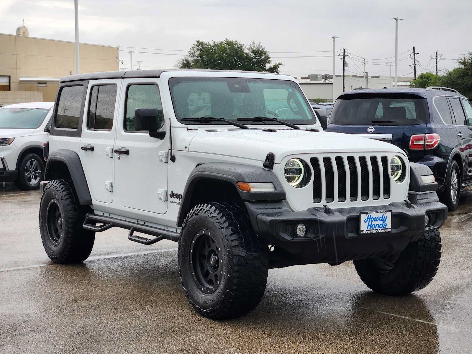 Used 2021 Jeep Wrangler Unlimited Sport w/ LED Headlamp & Fog Lamp Group AWD/4WD image 3