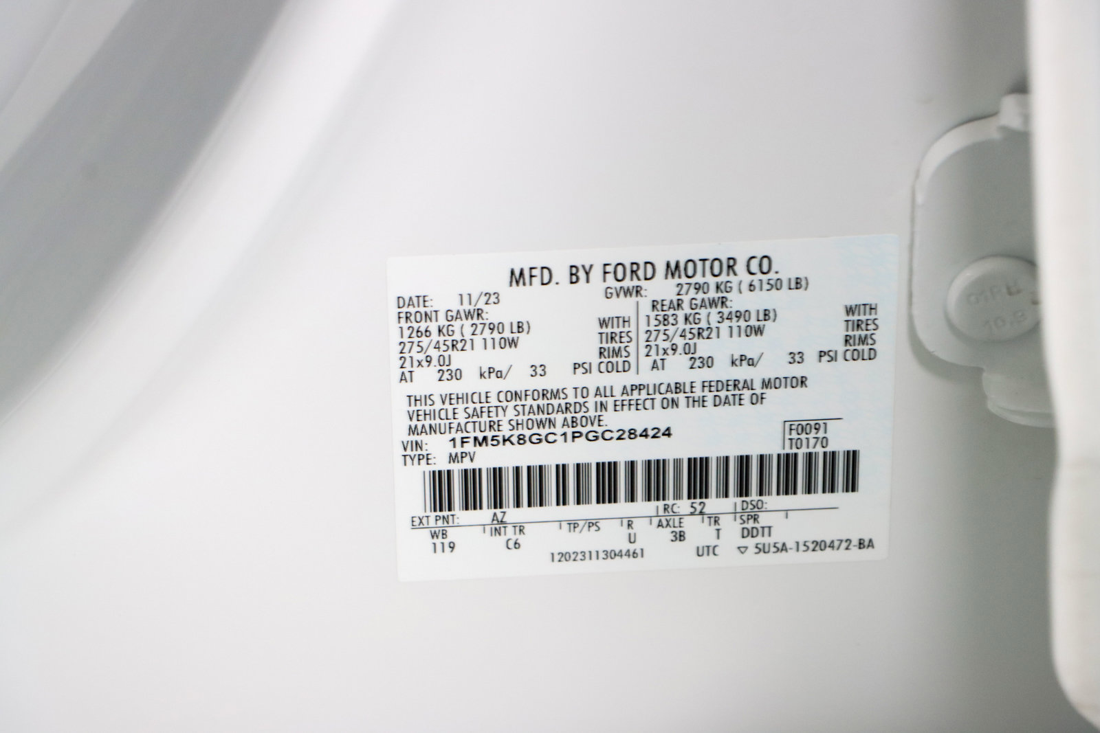 Used 2023 Ford Explorer ST w/ Equipment Group 401A image 35