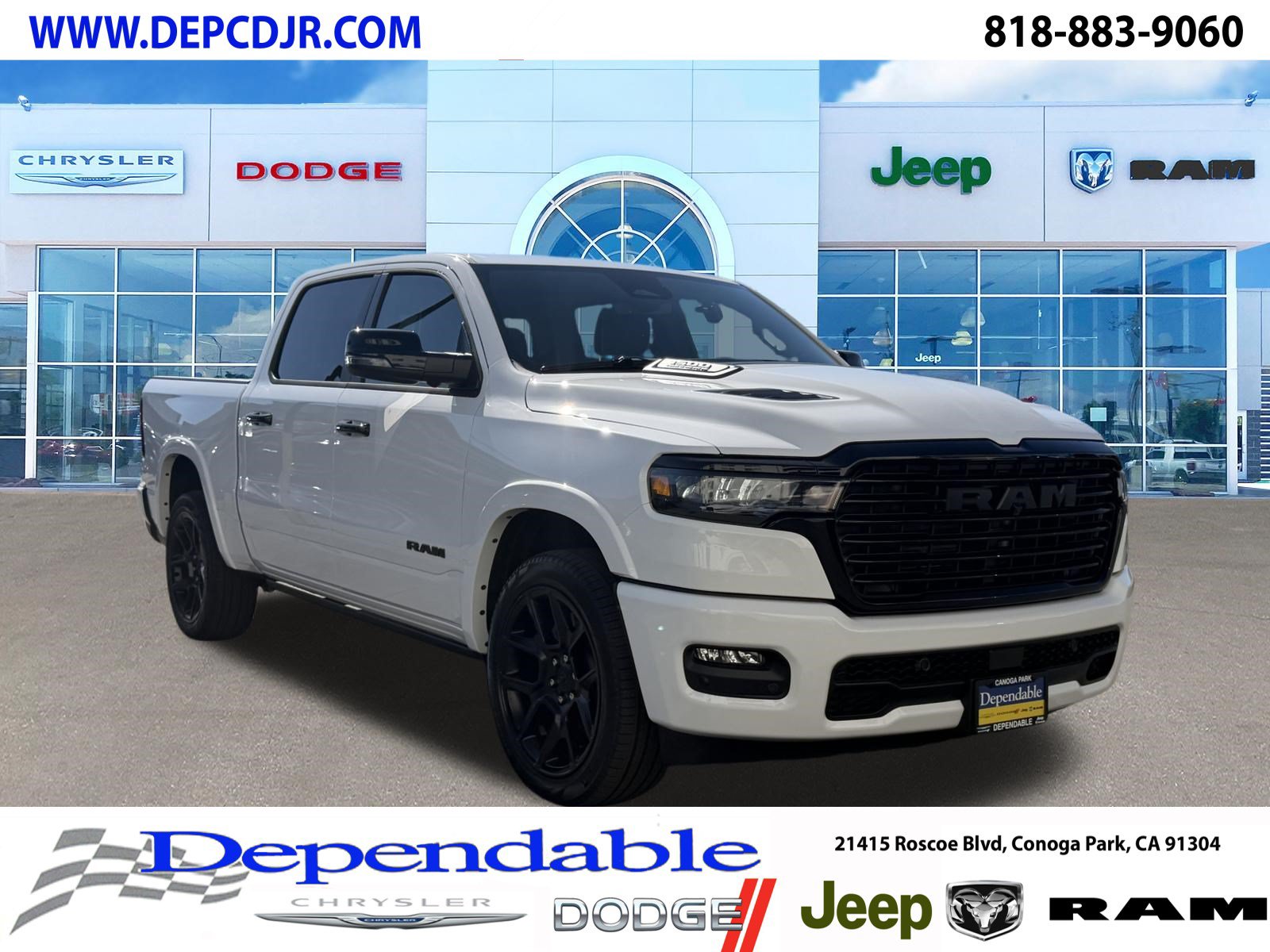New 2026 RAM 1500 Laramie w/ Night Edition RWD image 1
