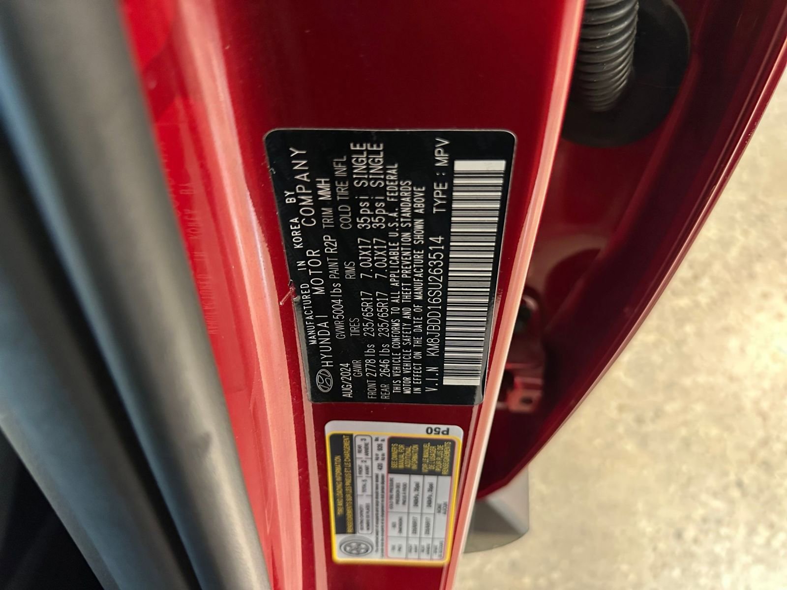 Used 2025 Hyundai Tucson Blue image 29