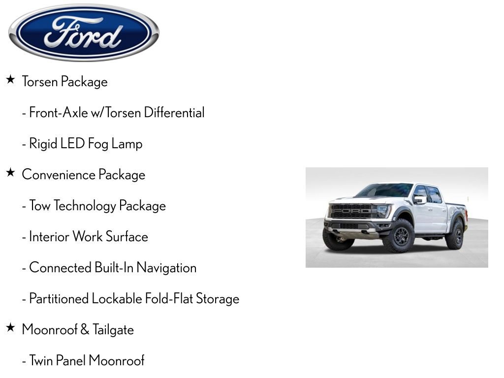 Used 2022 Ford F150 Raptor w/ Equipment Group 801A High AWD/4WD image 6