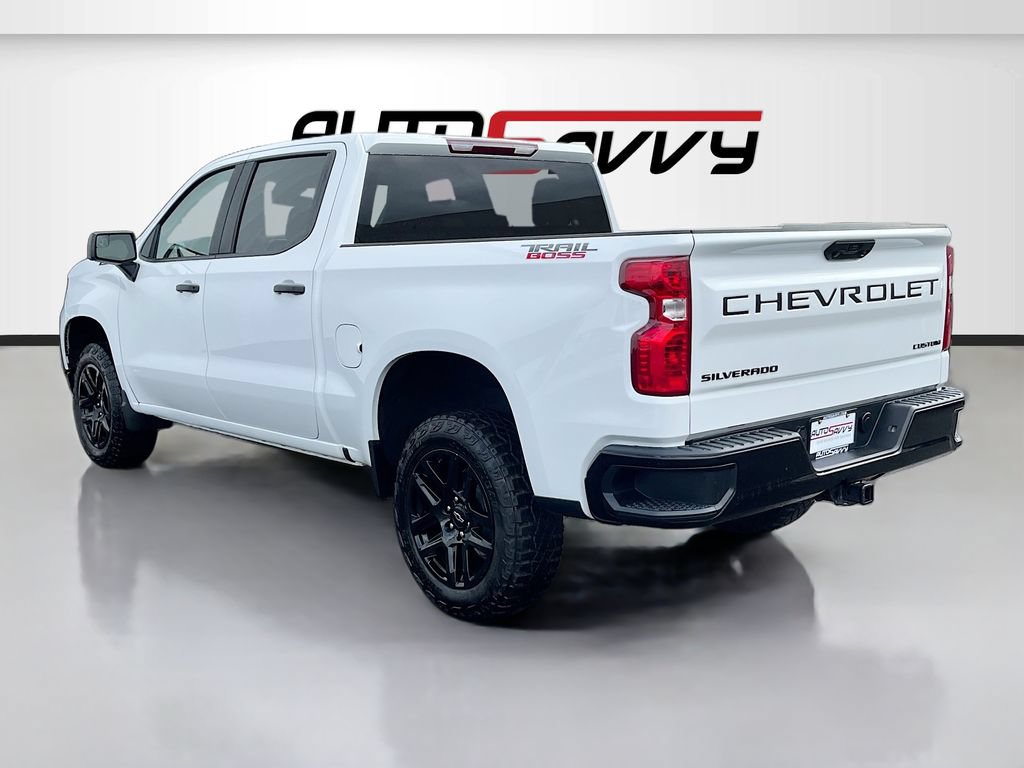 Used 2024 Chevrolet Silverado 1500 Custom Trail Boss w/ LPO, Dark Essentials Package AWD/4WD image 5