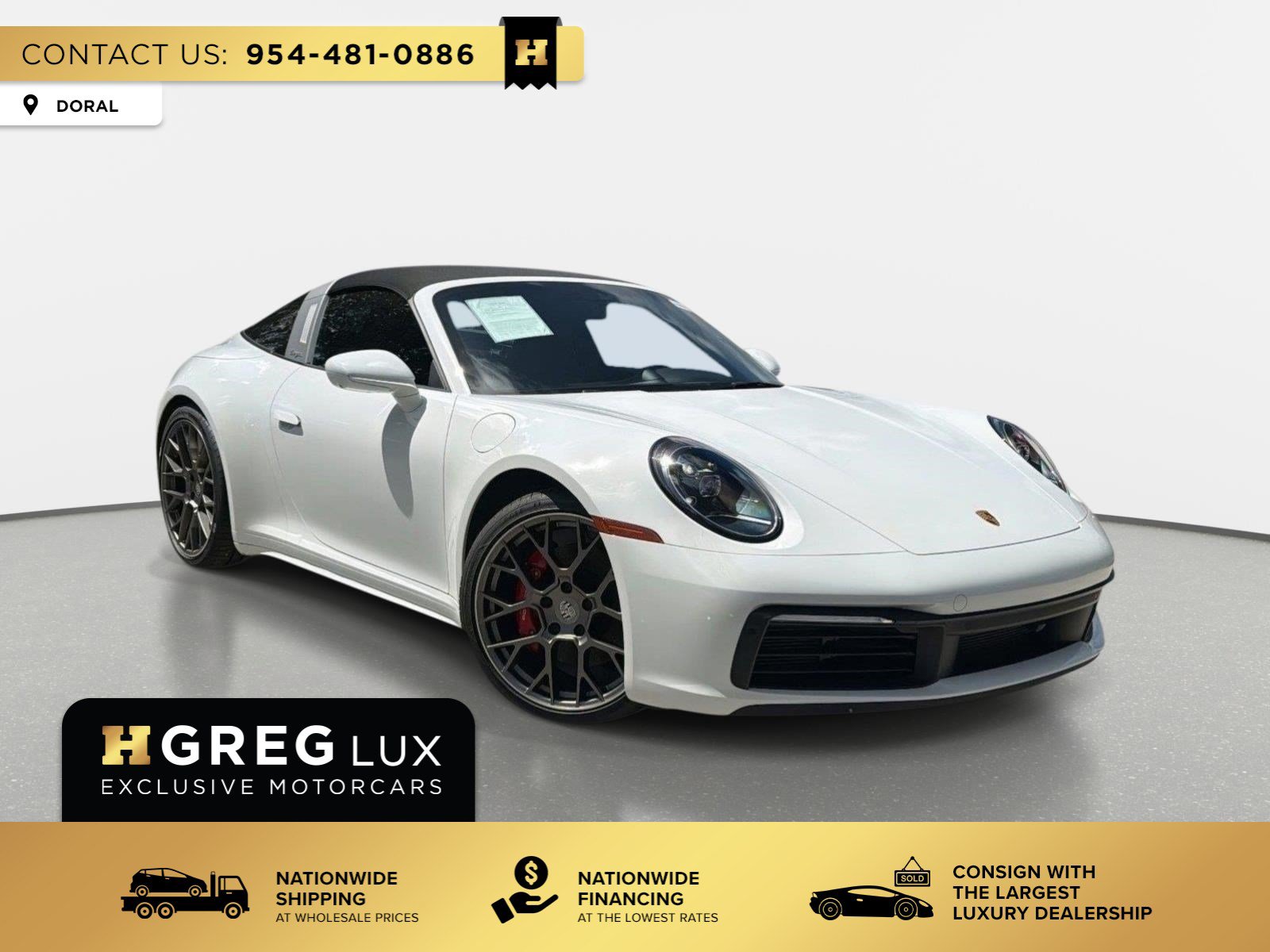 Used 2023 Porsche 911 Targa 4S