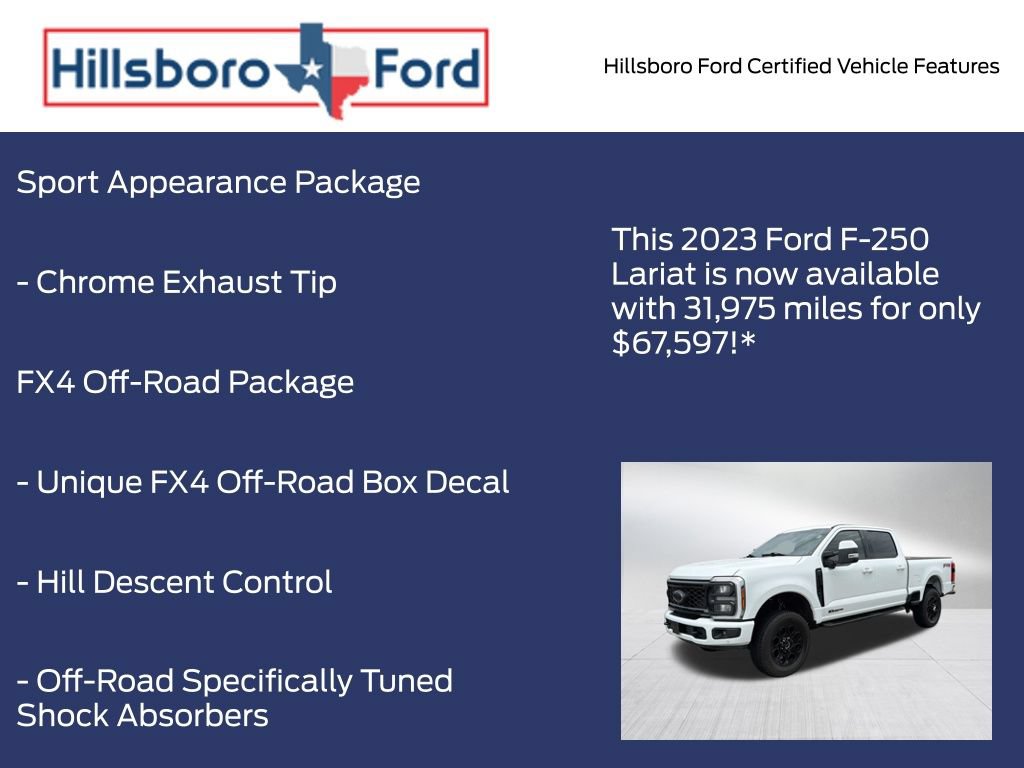 Certified 2023 Ford F250 Lariat w/ Lariat Ultimate Package AWD/4WD image 9