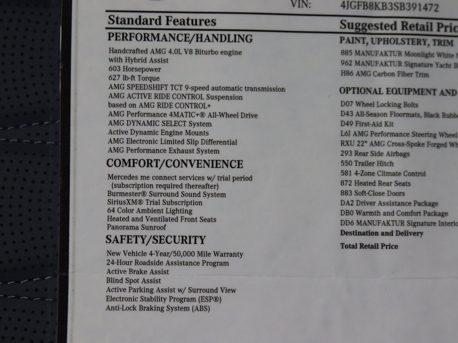 New 2025 Mercedes-Benz GLE 63 AMG S image 53