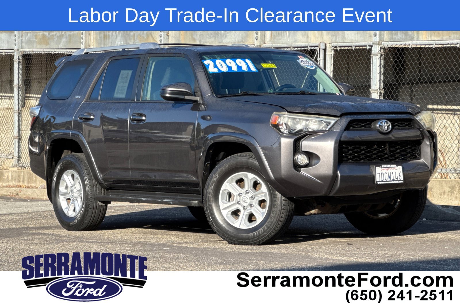 Used 2014 Toyota 4Runner SR5 AWD/4WD image 1