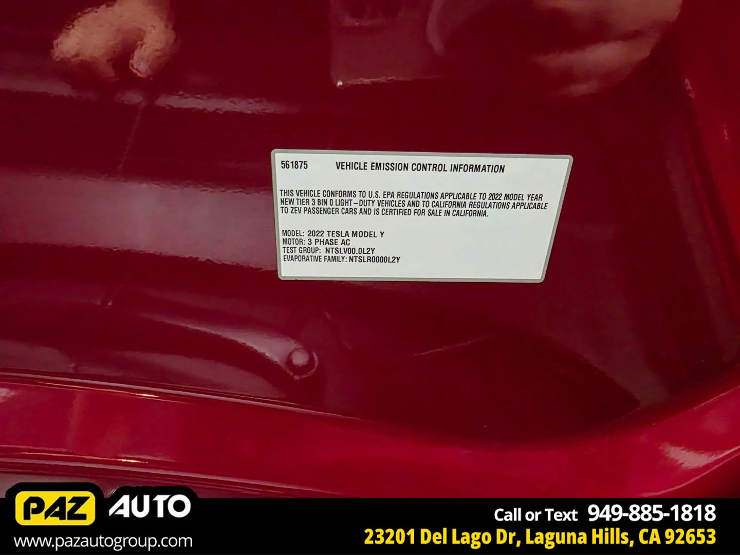 Used 2022 Tesla Model Y Performance image 36
