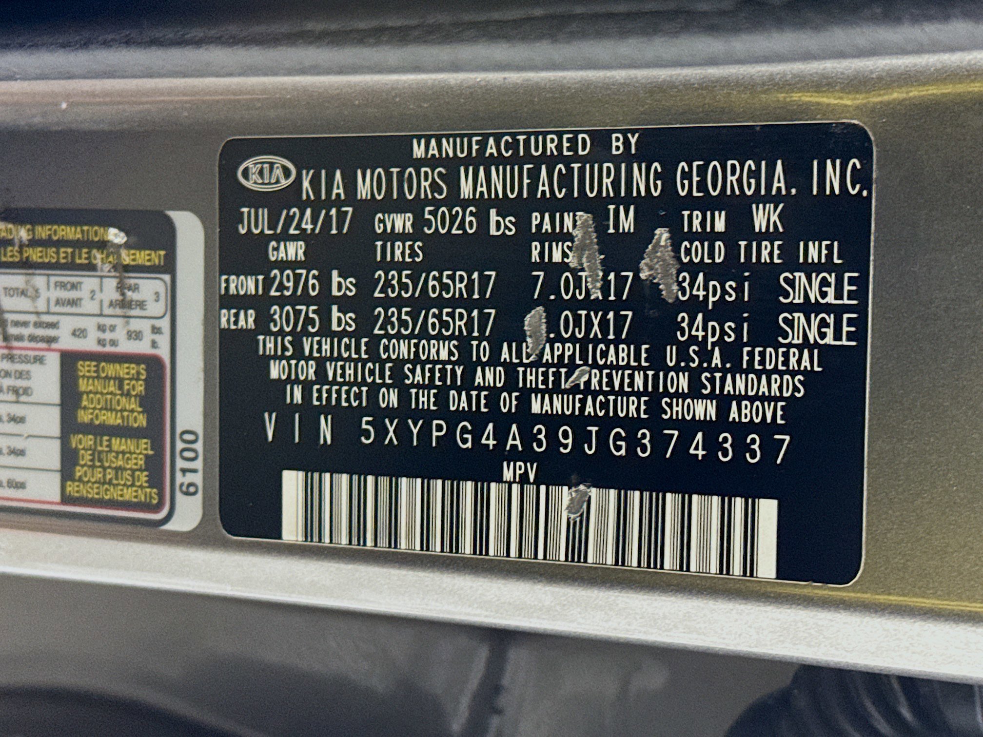 Used 2018 Kia Sorento LX image 38