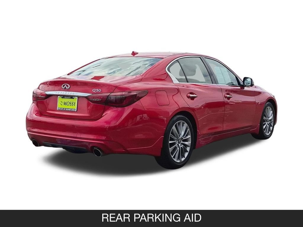 Used 2023 INFINITI Q50 Luxe w/ Cargo Package RWD image 9