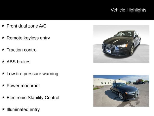 Used 2015 Audi A3 2.0T Premium w/ Cold Weather Package AWD/4WD image 7