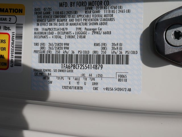 New 2025 Ford Mustang GT Premium w/ 60th Anniversary Package image 24