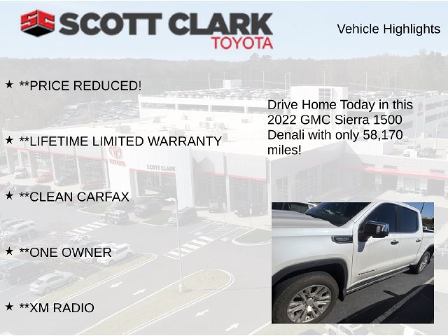 Used 2022 GMC Sierra 1500 Denali AWD/4WD image 11