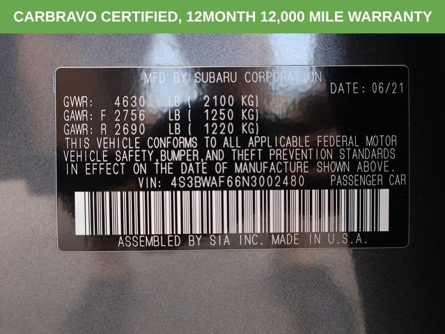 Used 2022 Subaru Legacy Premium AWD/4WD image 38